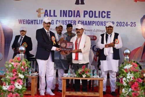 प्रथम अखिल भारतीय पुलिस वेटलिफ्रिष्टिंग कलस्टर 2024-25 में वेटलिफ्रिफ्टिंग, पावरलिफिटिंग एवं योगा खेलों का होगा आयोजन