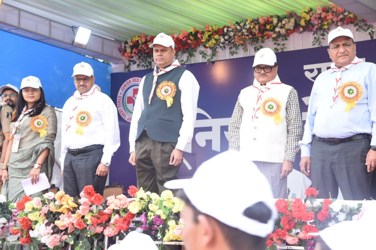 छत्तीसगढ़ राज्य स्तरीय जूनियर रेडक्रॉस जम्बूरी 2024 का हुआउद्घाटन छत्तीसगढ़ राज्य स्तरीय जूनियर रेडक्रॉस जम्बूरी 2024 का हुआउद्घाटन