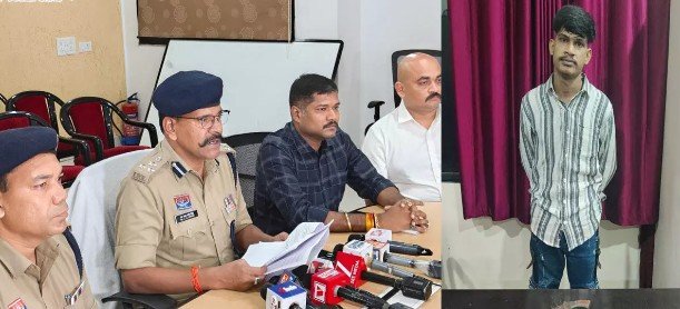 हेरोइन और कट्टा के साथ एक और बदमाश गिरफ्तार, आरोपी के खिलाफ हत्या की कोशिश, छेड़छाड़ समेत कई अपराध है पंजीबद्ध।