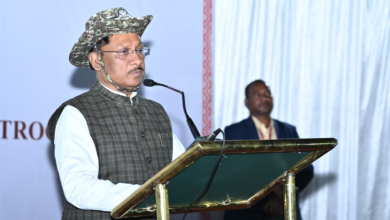 रायपुर : मुख्यमंत्री श्री साय नारायणपुर में जवानों से मिले और हौसला बढ़ाया… रायपुर : मुख्यमंत्री श्री साय नारायणपुर में जवानों से मिले और हौसला बढ़ाया…