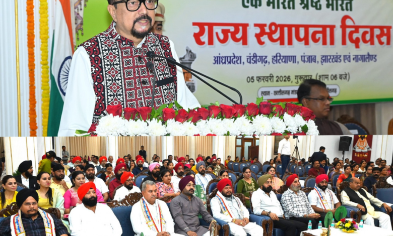 रायपुर : पहचान भले ही अलग हो लेकिन सभी राज्यों की आत्मा एक भारत में हैं: राज्यपाल श्री डेका…