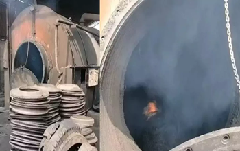 छत्तीसगढ़ में टायर फैक्ट्री में बायलर फटा, नौ महीने के मासूम समेत आठ झुलसे… छत्तीसगढ़ में टायर फैक्ट्री में बायलर फटा, नौ महीने के मासूम समेत आठ झुलसे…