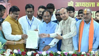 रायपुर : विकसित भारत – जीरामजी योजना से ग्रामीण क्षेत्रों में बढ़ेगा रोजगार और आजीविका का दायरा: मुख्यमंत्री श्री विष्णु देव साय… रायपुर : विकसित भारत – जीरामजी योजना से ग्रामीण क्षेत्रों में बढ़ेगा रोजगार और आजीविका का दायरा: मुख्यमंत्री श्री विष्णु देव साय…