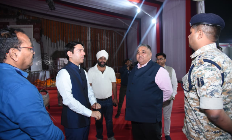 रायपुर : संस्कृति मंत्री श्री राजेश अग्रवाल ने राष्ट्रपति के जगदलपुर आगमन और बस्तर पंडुम शुभारंभ की तैयारियों का जायजा लिया…