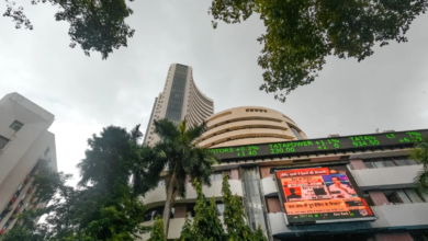 Share Market Updates: गिरावट के साथ खुला शेयर बाजार, Nifty 25900 के नीचे फिसला, 7% टूटे LG India के शेयर… Share Market Updates: गिरावट के साथ खुला शेयर बाजार, Nifty 25900 के नीचे फिसला, 7% टूटे LG India के शेयर…