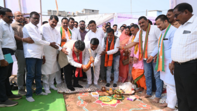 रायपुर : उप मुख्यमंत्री श्री विजय शर्मा ने कवर्धा नगर के विकास के लिए रखी 2.80 करोड़ के निर्माण कार्यों की आधारशिला… रायपुर : उप मुख्यमंत्री श्री विजय शर्मा ने कवर्धा नगर के विकास के लिए रखी 2.80 करोड़ के निर्माण कार्यों की आधारशिला…