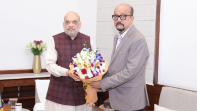रायपुर : राज्यपाल श्री रमेन डेका ने गृह मंत्री श्री अमित शाह से सौजन्य भेंट की… रायपुर : राज्यपाल श्री रमेन डेका ने गृह मंत्री श्री अमित शाह से सौजन्य भेंट की…