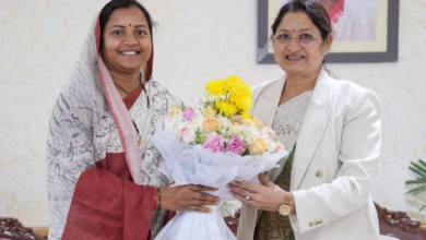 रायपुर : छत्तीसगढ़ मना रहा ‘महतारी गौरव वर्ष’: मंत्री श्रीमती लक्ष्मी राजवाड़े ने केन्द्रीय मंत्री श्रीमती अन्नपूर्णा देवी को दी जानकारी…