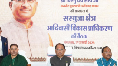 रायपुर : सरगुजा क्षेत्र के सर्वांगीण विकास और जनजातीय समाज का सशक्तिकरण हमारी सरकार की प्राथमिकता : मुख्यमंत्री…
