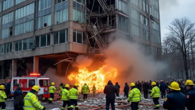 स्पेन की बहुमंजिला इमारत में लगी भीषण आग, पांच लोगों की मौत… स्पेन की बहुमंजिला इमारत में लगी भीषण आग, पांच लोगों की मौत…