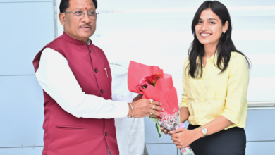 रायपुर : सुप्रिया से प्रेरणा लेकर युवाओं को अपने लक्ष्य की दिशा में आगे बढ़ना चाहिए: मुख्यमंत्री श्री साय… रायपुर : सुप्रिया से प्रेरणा लेकर युवाओं को अपने लक्ष्य की दिशा में आगे बढ़ना चाहिए: मुख्यमंत्री श्री साय…