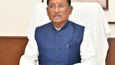 रायपुर : राज्य सरकार जल संरक्षण को जनआंदोलन का स्वरूप देने के लिए प्रतिबद्ध – मुख्यमंत्री श्री साय… रायपुर : राज्य सरकार जल संरक्षण को जनआंदोलन का स्वरूप देने के लिए प्रतिबद्ध – मुख्यमंत्री श्री साय…