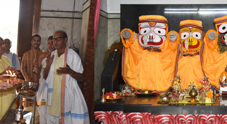 रायपुर : राज्यपाल श्री रमेन डेका ने किए महाप्रभु श्री जगन्नाथ भगवान के दर्शन… रायपुर : राज्यपाल श्री रमेन डेका ने किए महाप्रभु श्री जगन्नाथ भगवान के दर्शन…