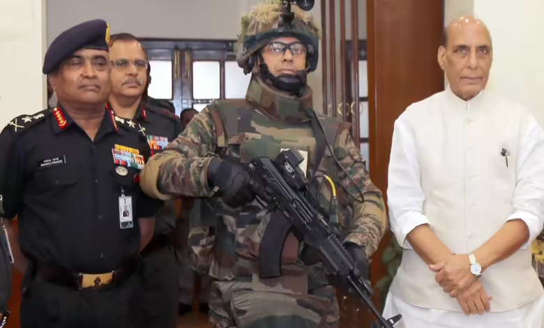 सरहदों के रक्षक अब एआई से लैस: राजनाथ सिंह ने देखा भारतीय सेना का भविष्य, पवेलियन में नई तकनीक का किया प्रदर्शन… सरहदों के रक्षक अब एआई से लैस: राजनाथ सिंह ने देखा भारतीय सेना का भविष्य, पवेलियन में नई तकनीक का किया प्रदर्शन…