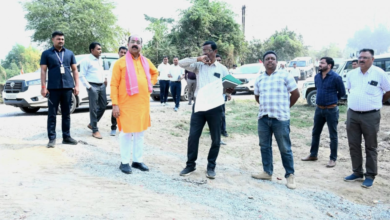 रायपुर : उप मुख्यमंत्री श्री अरुण साव ने निर्माणाधीन पुल के कार्य का किया औचक निरीक्षण… रायपुर : उप मुख्यमंत्री श्री अरुण साव ने निर्माणाधीन पुल के कार्य का किया औचक निरीक्षण…