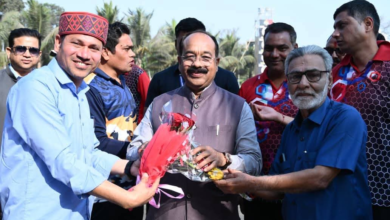 रायपुर : खेल के मैदान से मिलता है स्वास्थ्य, समन्वय और सफलता का मंत्र : श्री अरुण साव… रायपुर : खेल के मैदान से मिलता है स्वास्थ्य, समन्वय और सफलता का मंत्र : श्री अरुण साव…