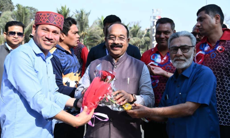 रायपुर : खेल के मैदान से मिलता है स्वास्थ्य, समन्वय और सफलता का मंत्र : श्री अरुण साव… रायपुर : खेल के मैदान से मिलता है स्वास्थ्य, समन्वय और सफलता का मंत्र : श्री अरुण साव…