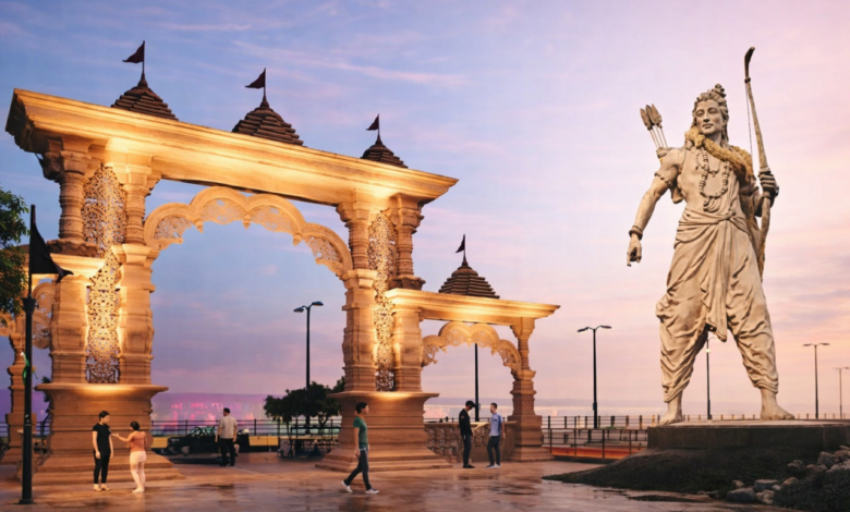 रायपुर : 51 फीट की दिव्य वनवासी श्रीराम की प्रतिमा ग्वालियर से रवाना… रायपुर : 51 फीट की दिव्य वनवासी श्रीराम की प्रतिमा ग्वालियर से रवाना…