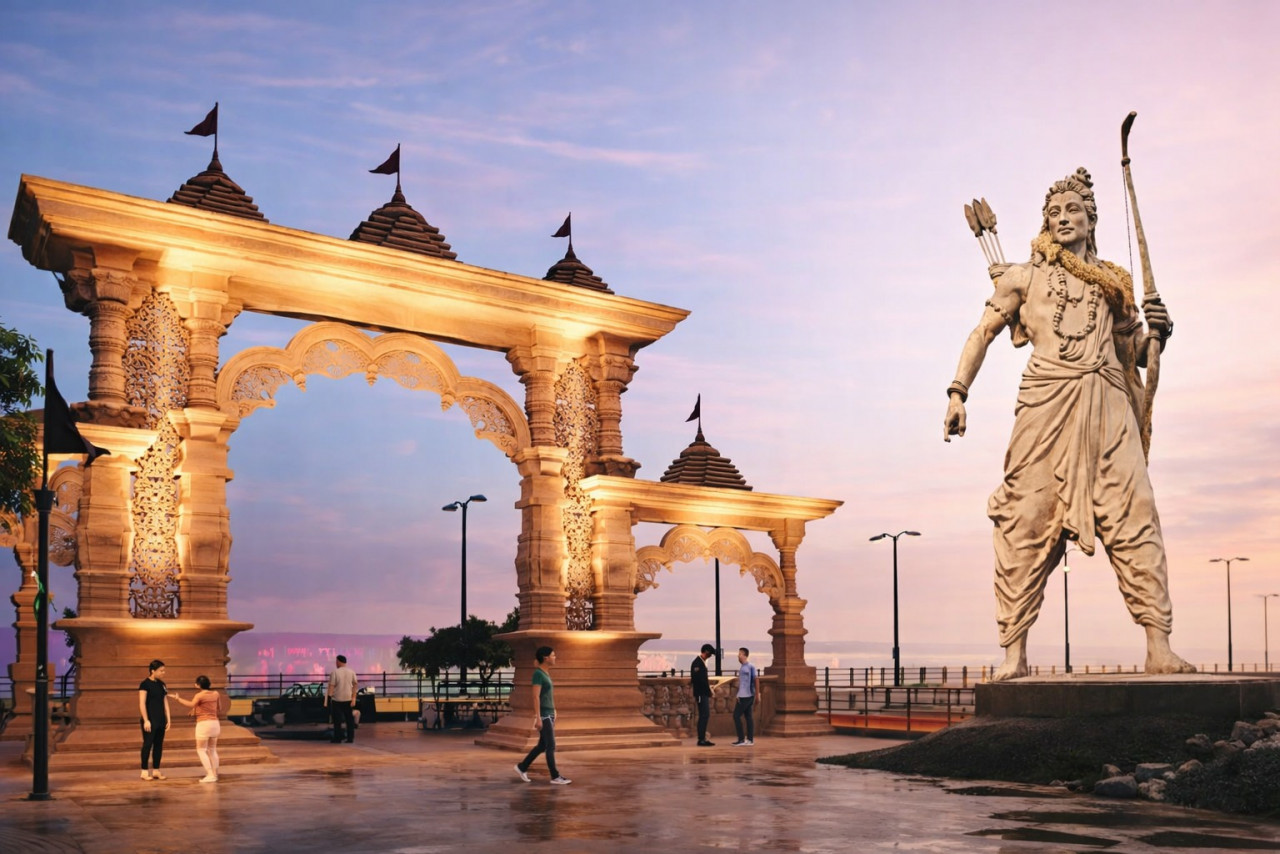 रायपुर : 51 फीट की दिव्य वनवासी श्रीराम की प्रतिमा ग्वालियर से रवाना…