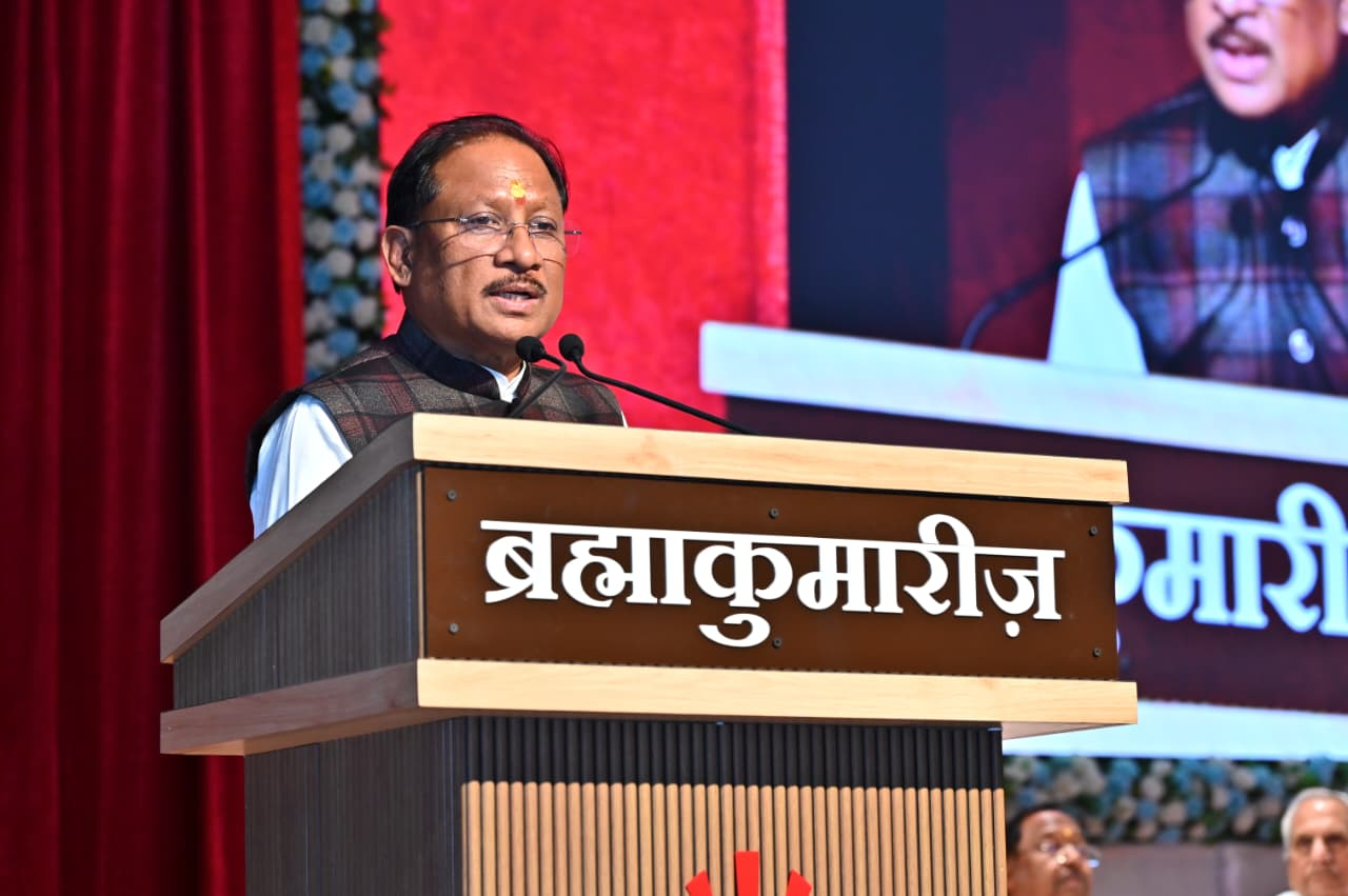 रायपुर : विधानसभा के सदस्यों के लिए ब्रह्मा भोजन का आयोजन सुंदर और प्रेरणादायी परंपरा : मुख्यमंत्री श्री साय… रायपुर : विधानसभा के सदस्यों के लिए ब्रह्मा भोजन का आयोजन सुंदर और प्रेरणादायी परंपरा : मुख्यमंत्री श्री साय…