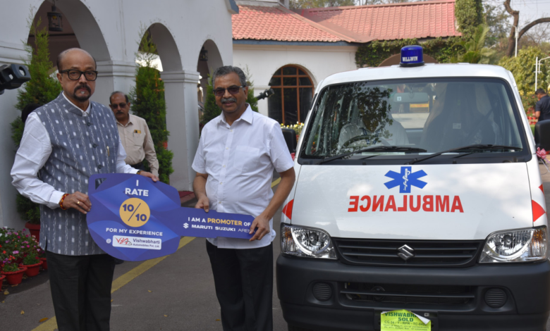 रायपुर : राज्यपाल श्री डेका ने निरामय आरोग्य संस्थान को सौंपी एम्बुलेंस की चाबी… रायपुर : राज्यपाल श्री डेका ने निरामय आरोग्य संस्थान को सौंपी एम्बुलेंस की चाबी…