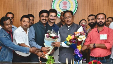 रायपुर : मुख्यमंत्री से छत्तीसगढ़ कर्मचारी अधिकारी फेडरेशन के प्रतिनिधिमंडल ने की मुलाकात… रायपुर : मुख्यमंत्री से छत्तीसगढ़ कर्मचारी अधिकारी फेडरेशन के प्रतिनिधिमंडल ने की मुलाकात…