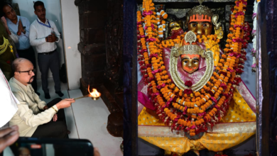 रायपुर : राज्यपाल ने माँ महामाया का दर्शन कर छत्तीसगढ़ की सुख-समृद्धि, खुशहाली की कामना की…