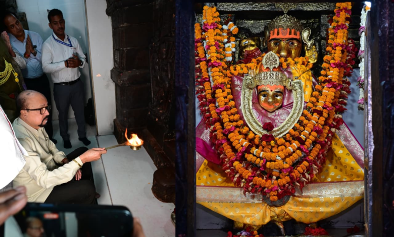 रायपुर : राज्यपाल ने माँ महामाया का दर्शन कर छत्तीसगढ़ की सुख-समृद्धि, खुशहाली की कामना की…