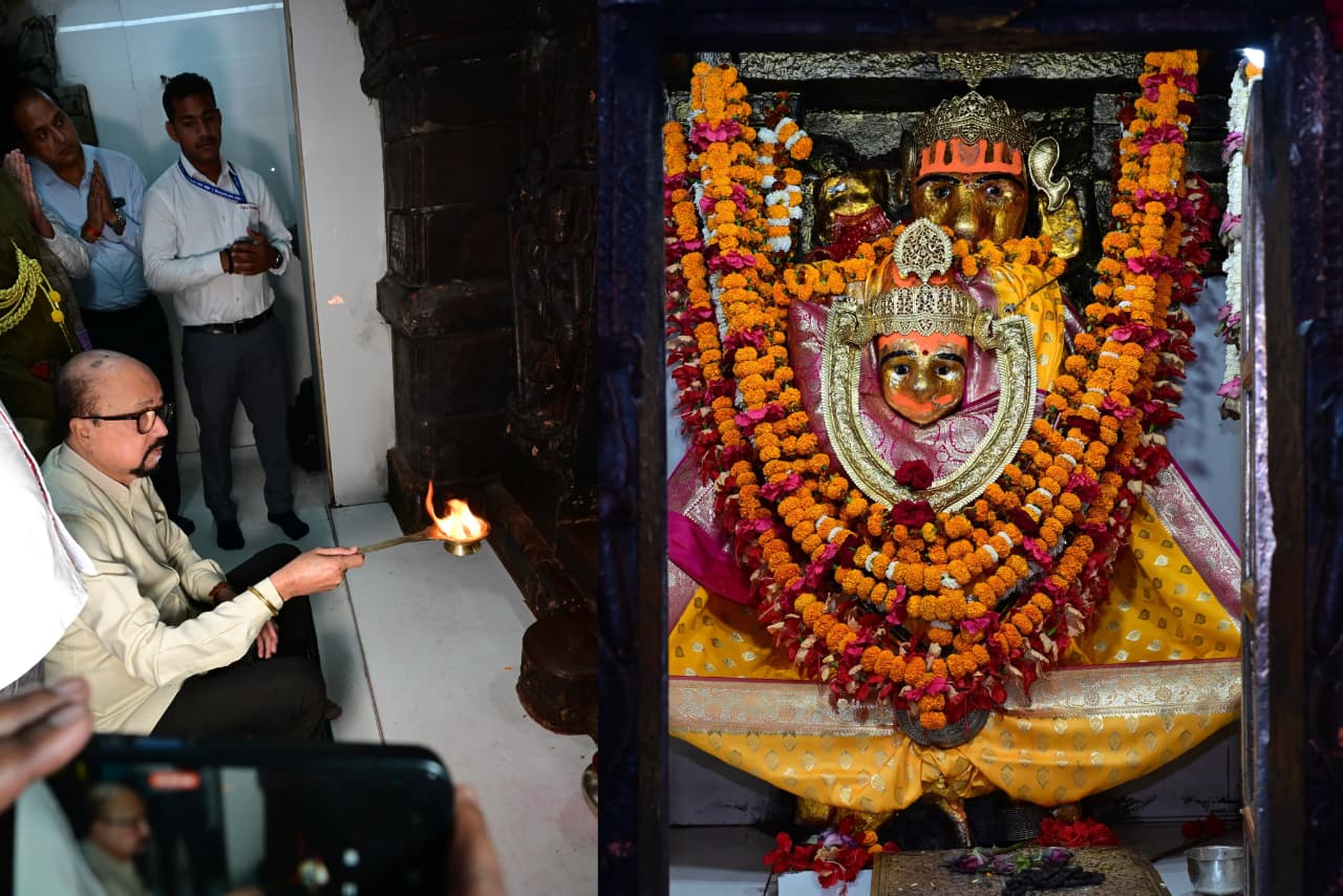 रायपुर : राज्यपाल ने माँ महामाया का दर्शन कर छत्तीसगढ़ की सुख-समृद्धि, खुशहाली की कामना की…