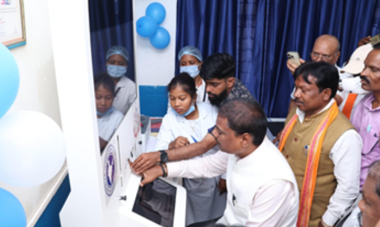 रायपुर : भानपुरी में आधुनिक तकनीक और बुनियादी ढांचे का अनूठा संगम हेल्थ एटीएम का शुभारंभ…