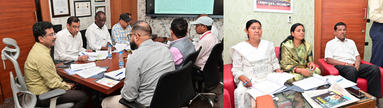 रायपुर : प्रमुख सचिव श्री सोनमणि बोरा की अध्यक्षता में मैनुअल स्केवेंजर्स हेतु राज्य स्तरीय सर्वेक्षण समिति की बैठक संपन्न…