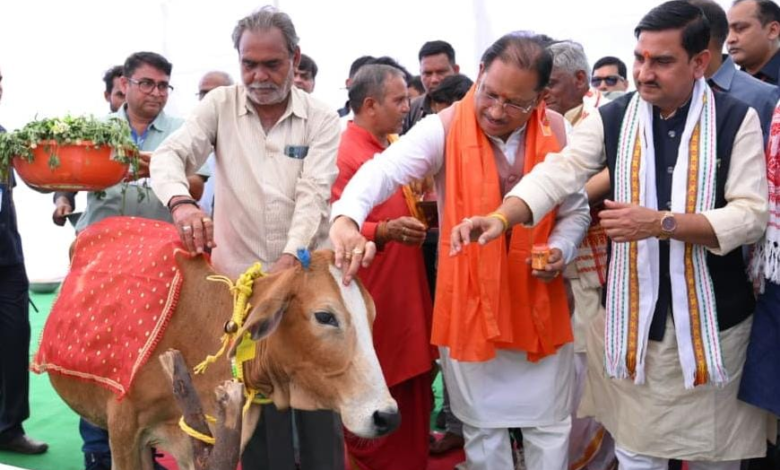 रायपुर : मुख्यमंत्री श्री विष्णुदेव साय ने गौधाम योजना का किया शुभारंभ : प्रदेश में गोधन संरक्षण को मिला नया आधार…