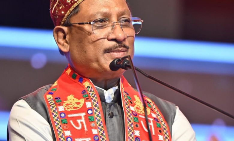 रायपुर : मुख्यमंत्री श्री विष्णु देव साय छत्तीसगढ़ सिंधी सेवा महापंचायत द्वारा आयोजित ‘चन्ड्र जी रात, सिंधिन जो मेलो – आनंद मेलो’ में हुए शामिल… रायपुर : मुख्यमंत्री श्री विष्णु देव साय छत्तीसगढ़ सिंधी सेवा महापंचायत द्वारा आयोजित ‘चन्ड्र जी रात, सिंधिन जो मेलो – आनंद मेलो’ में हुए शामिल…