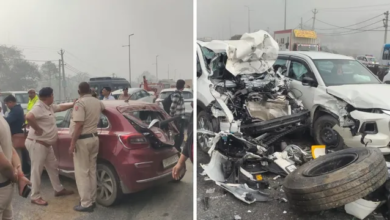 पानीपत के सिवाह में भीषण सड़क हादसा, दो दर्जन गाड़ियां आपस में टकराईं; कई लोग घायल…