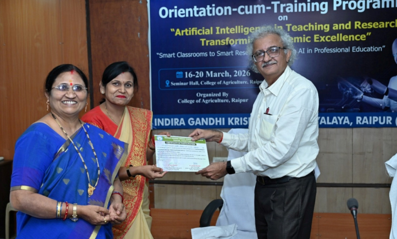रायपुर : आर्टिफिशियल इंटेलिजेंस की ताकत से कृषि शिक्षा और अनुसंधान में आएगा बड़ा बदलाव…