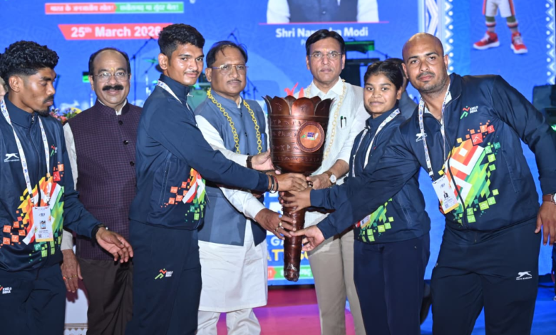 रायपुर : छत्तीसगढ़ में जनजातीय शक्ति का खेल महाकुंभ : देश के प्रथम ‘खेलो इंडिया ट्राइबल गेम्स 2026’ का भव्य शुभारंभ…