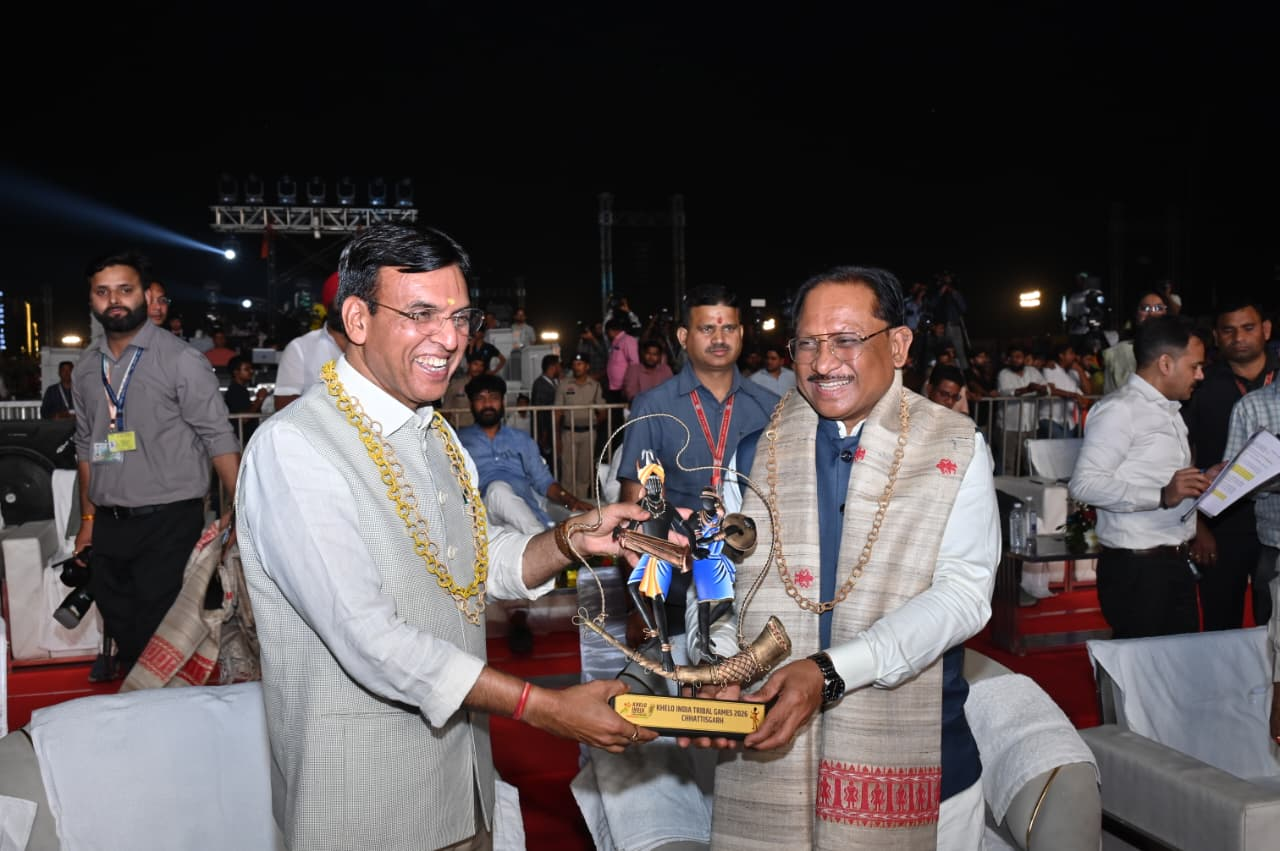 रायपुर : छत्तीसगढ़ में जनजातीय शक्ति का खेल महाकुंभ: देश के प्रथम ‘खेलो इंडिया ट्राइबल गेम्स 2026’ का भव्य शुभारंभ…