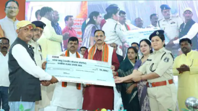 घायलों की जान बचाने वाले को दी गई 25 हजार रुपए की प्रोत्साहन राशि…