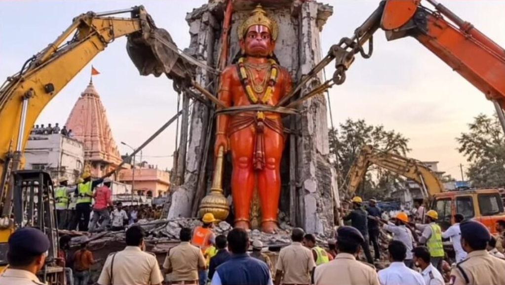 🚩 उज्जैन में खड़े हनुमान जी की प्रतिमा नहीं हिली! 170 साल पुराने मंदिर को लेकर बड़ा अपडेट 🚩 उज्जैन में खड़े हनुमान जी की प्रतिमा नहीं हिली! 170 साल पुराने मंदिर को लेकर बड़ा अपडेट